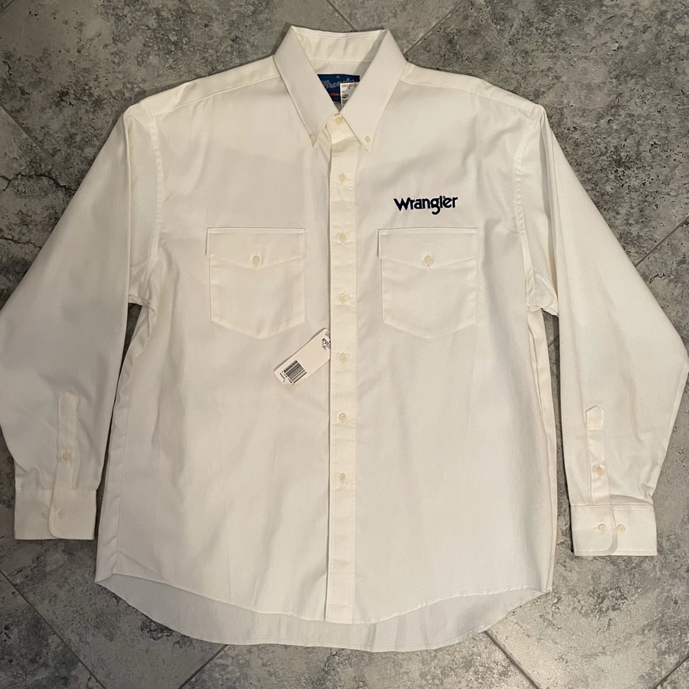 VINTAGE WRANGLER SHIRT XL NWT